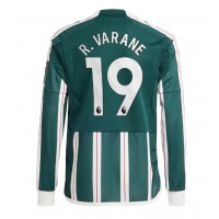 Manchester United Raphael Varane #19 Replika Bortatröja 2023-24 Långärmad